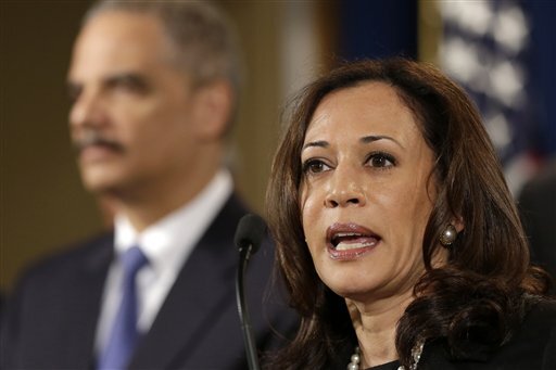 Kamala Harris in 2013 as CA AG
