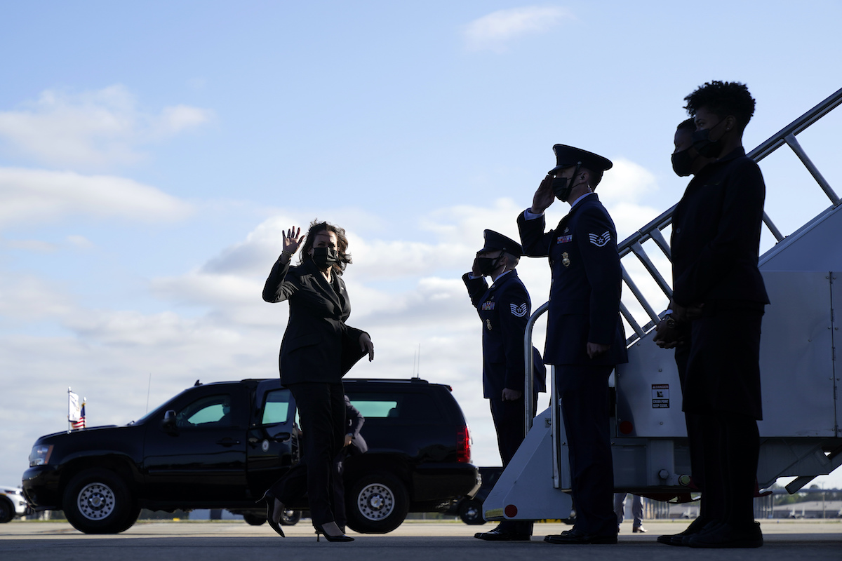 Kamala Harris Air Force Two Jacksonville, Fla., March 22, 2021