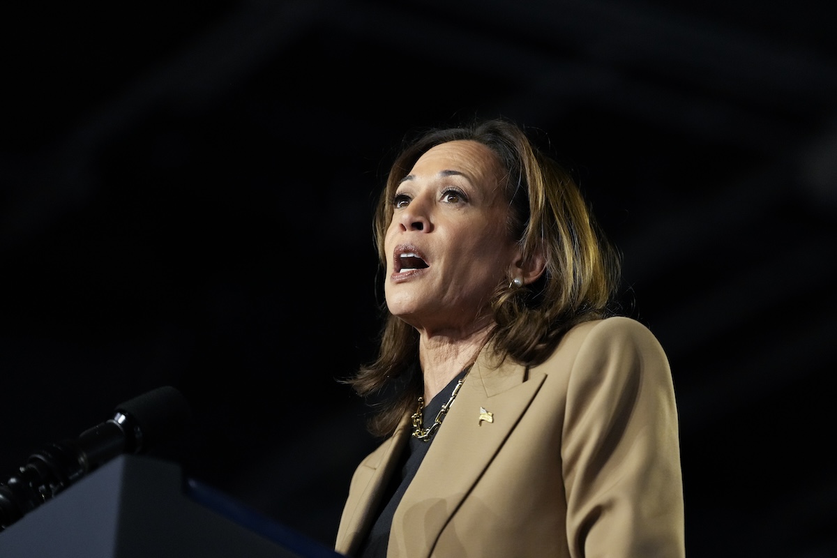 Kamala Harris speaks at campaign event in Chandler, Arizona, Oct. 10, 2024