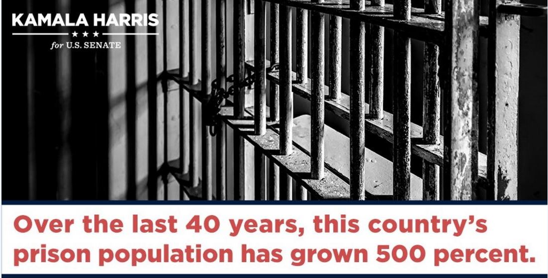 Kamala Harris prison tweet