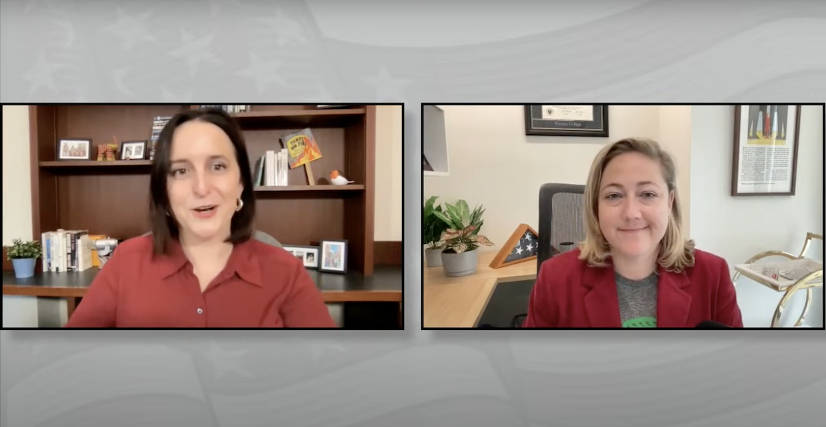 Katie Sanders, Sarah Longwell United Facts of America session, 11-7-2023