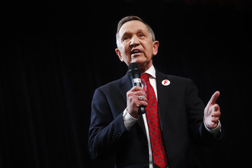 Dennis Kucinich at debate April 2018