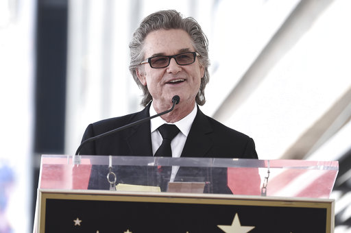 Actor Kurt Russell honored with star in 2017