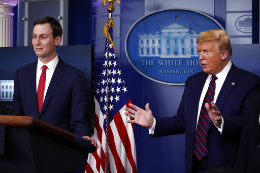 Jared Kushner and Trump April 2 2020 briefing