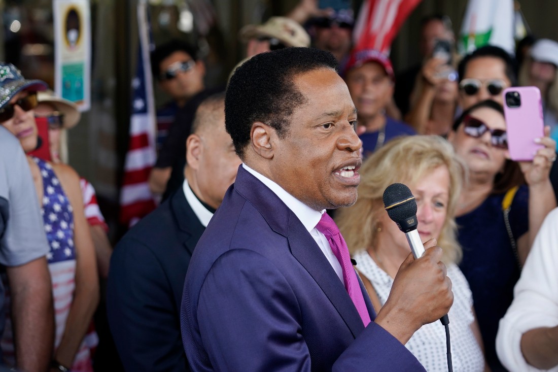 Larry Elder CA recall campaign