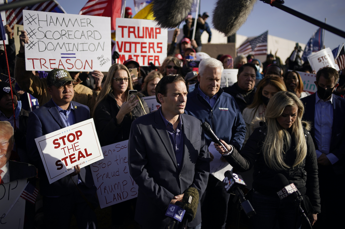 Laxalt and Schlapp press conference in Nevada 11-8-20