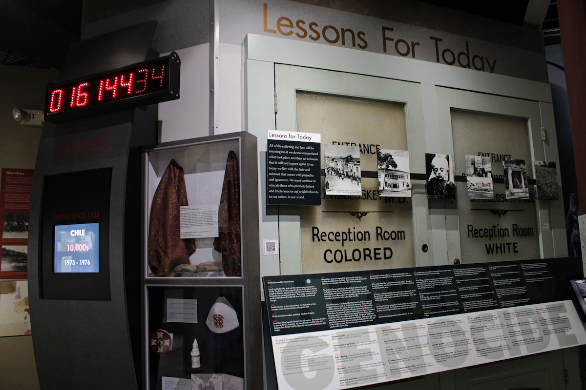 Exhibit at Florida Holocaust Museum, Feb. 10, 2022