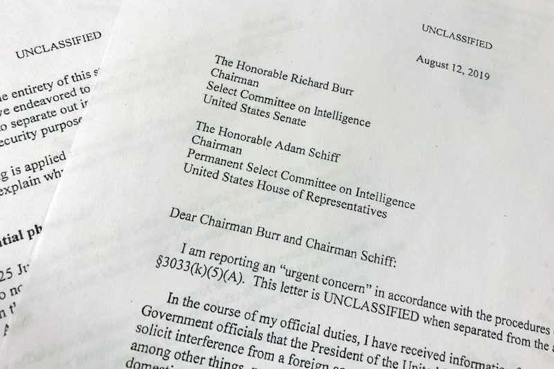 More headlines art, IG whistleblower letter