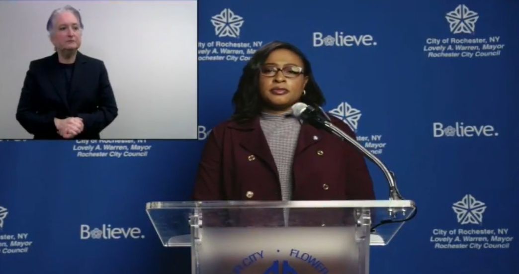 Lovely Warren presser