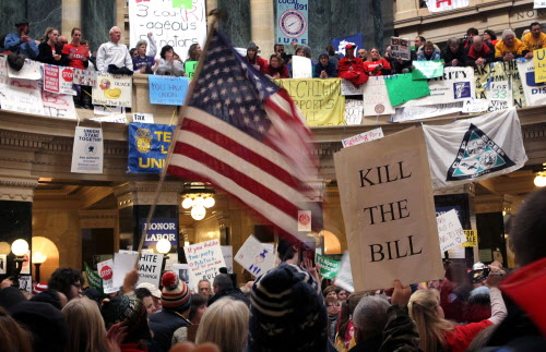 Madison protest 2011