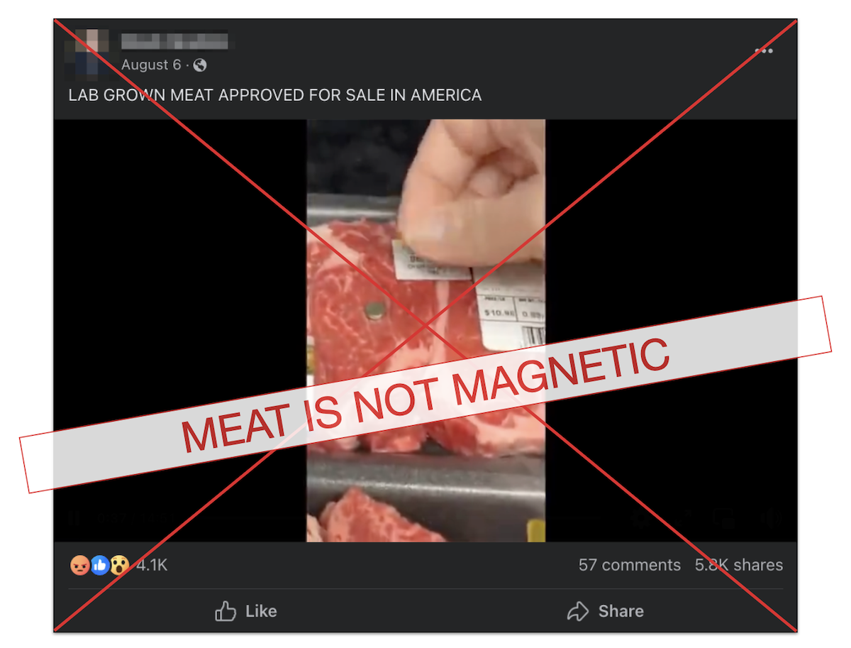 Magnetic meat claim edited screenshot