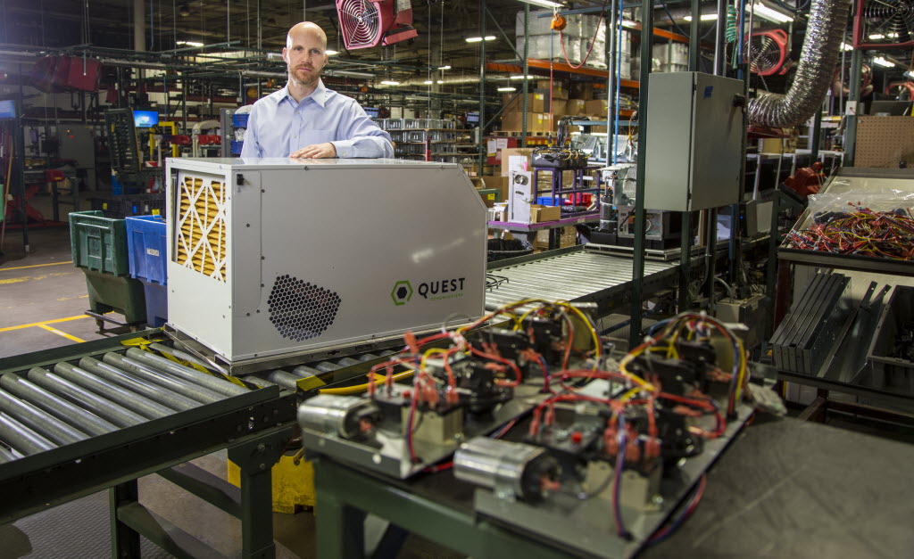 Marijuana dehumidifier