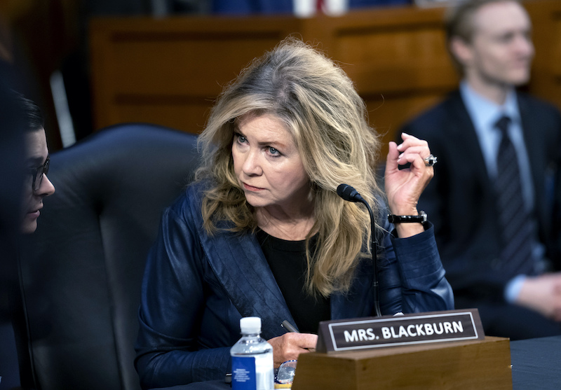 Marsha Blackburn hearing for Brown Jackson 032222 AP