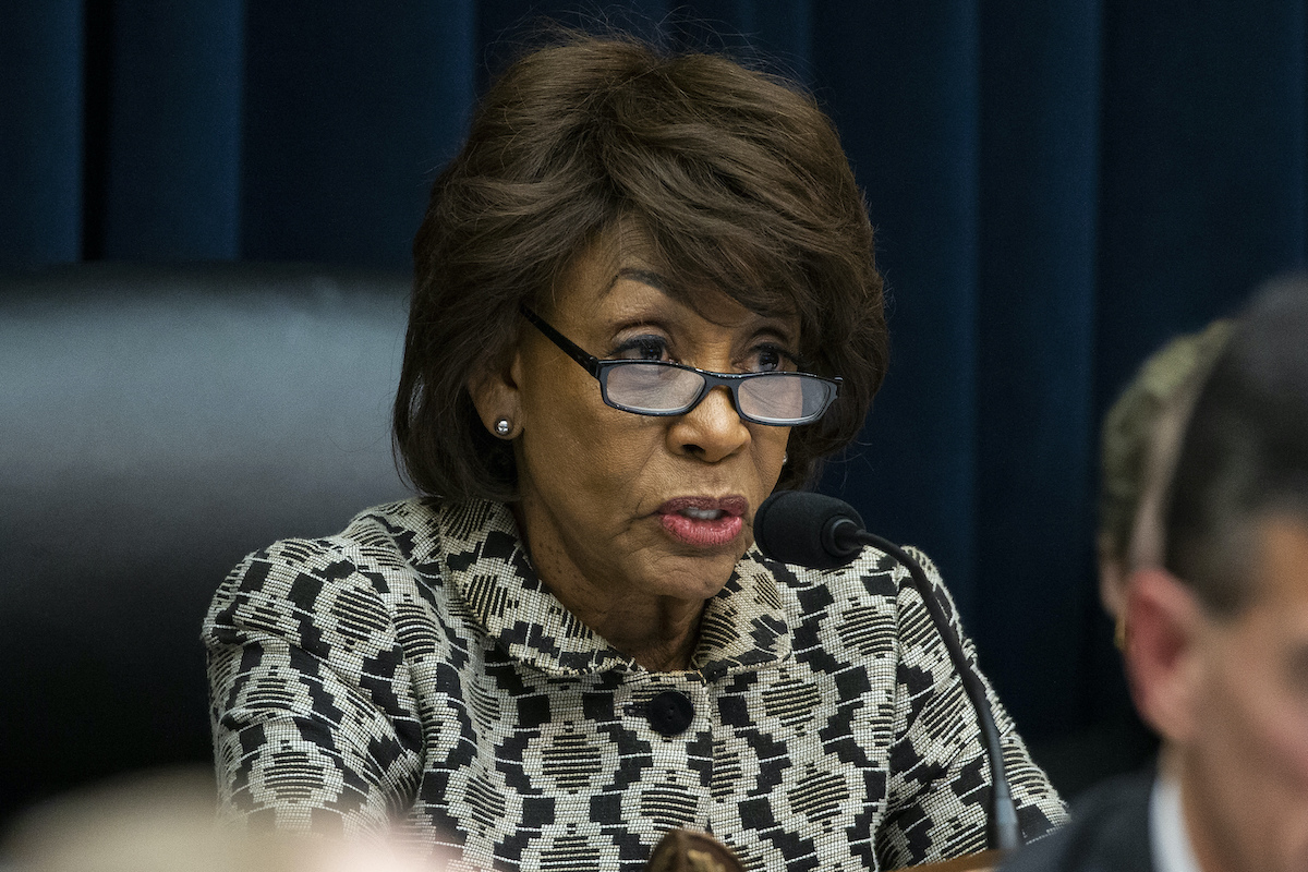 Maxine Waters Feb 2020