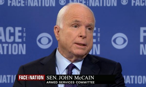 John McCain on Face the Nation