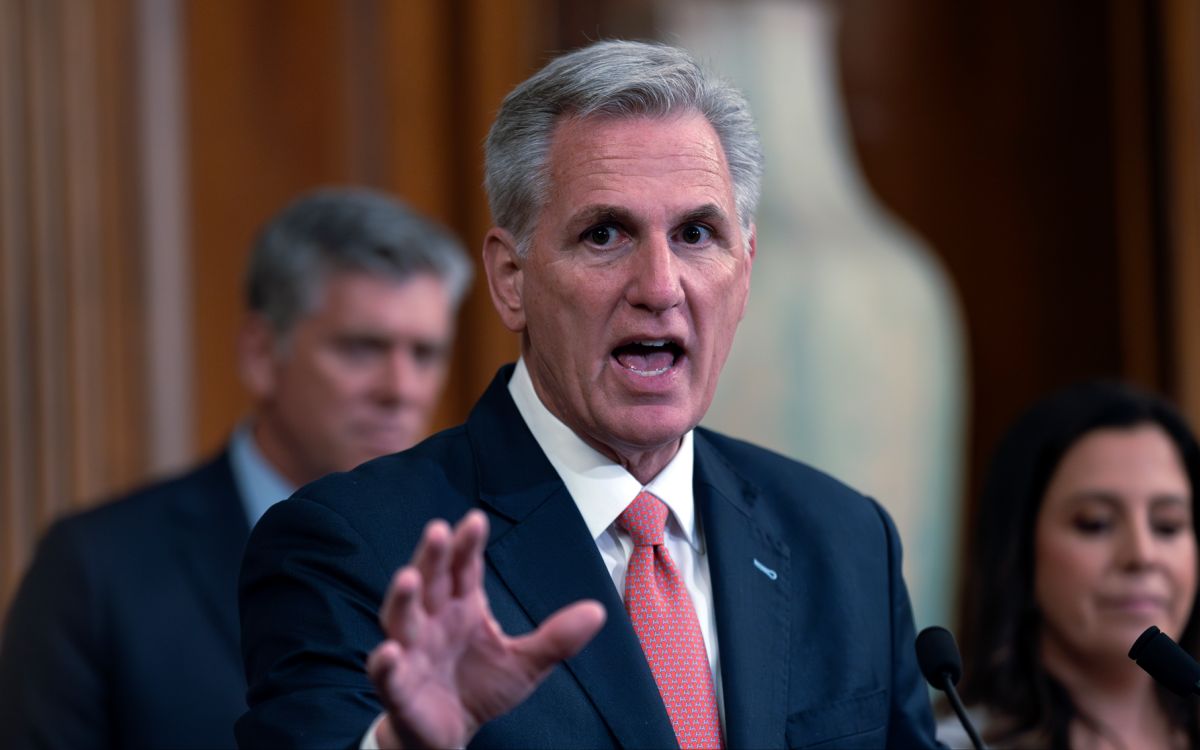 House Speaker Kevin McCarthy at the Capitol, 7-27-2023