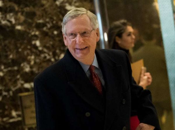 McConnell at Trump Tower