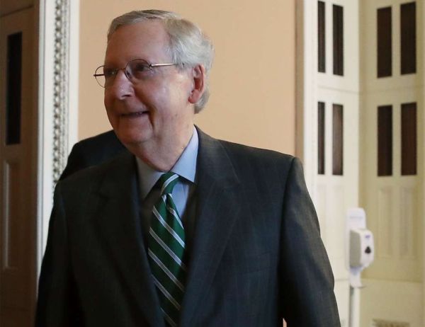McConnell smiling