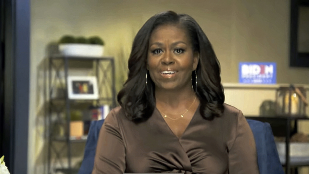 Michelle Obama 2020 DNC video grab