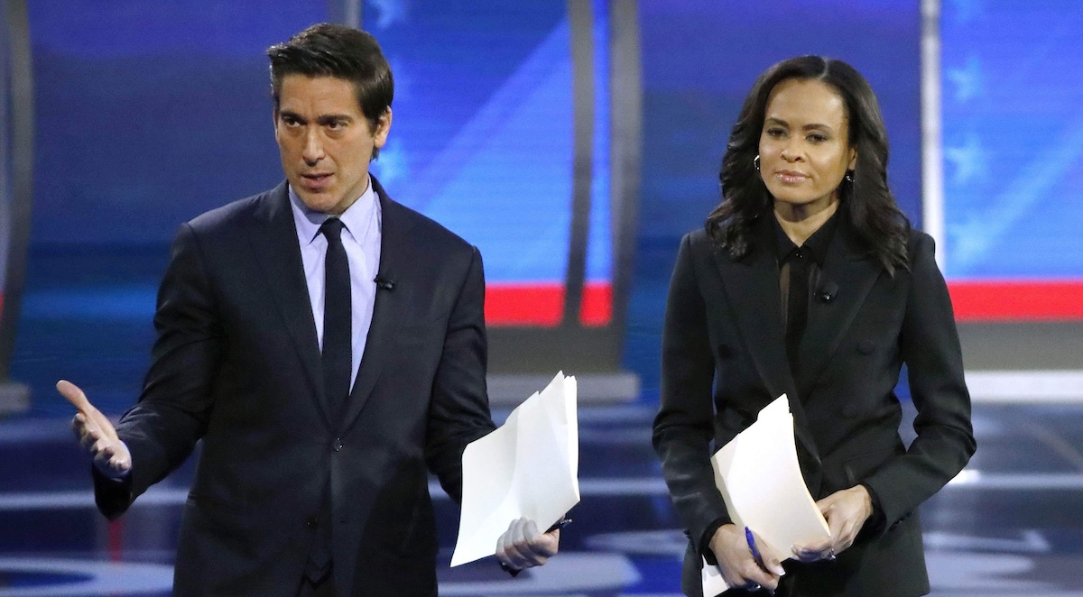 David Muir and Linsey Davis En Espanol, 2-7-2020