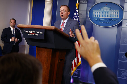 Mulvaney Ukraine presser