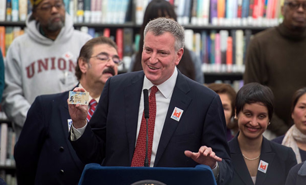 De Blasio IDNYC Small