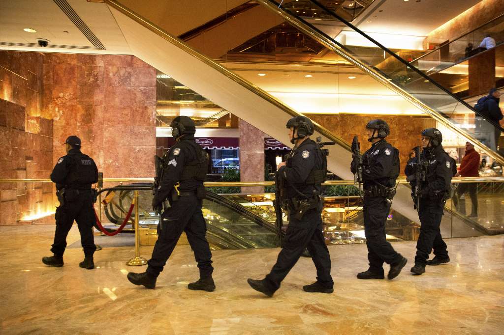 trump tower security