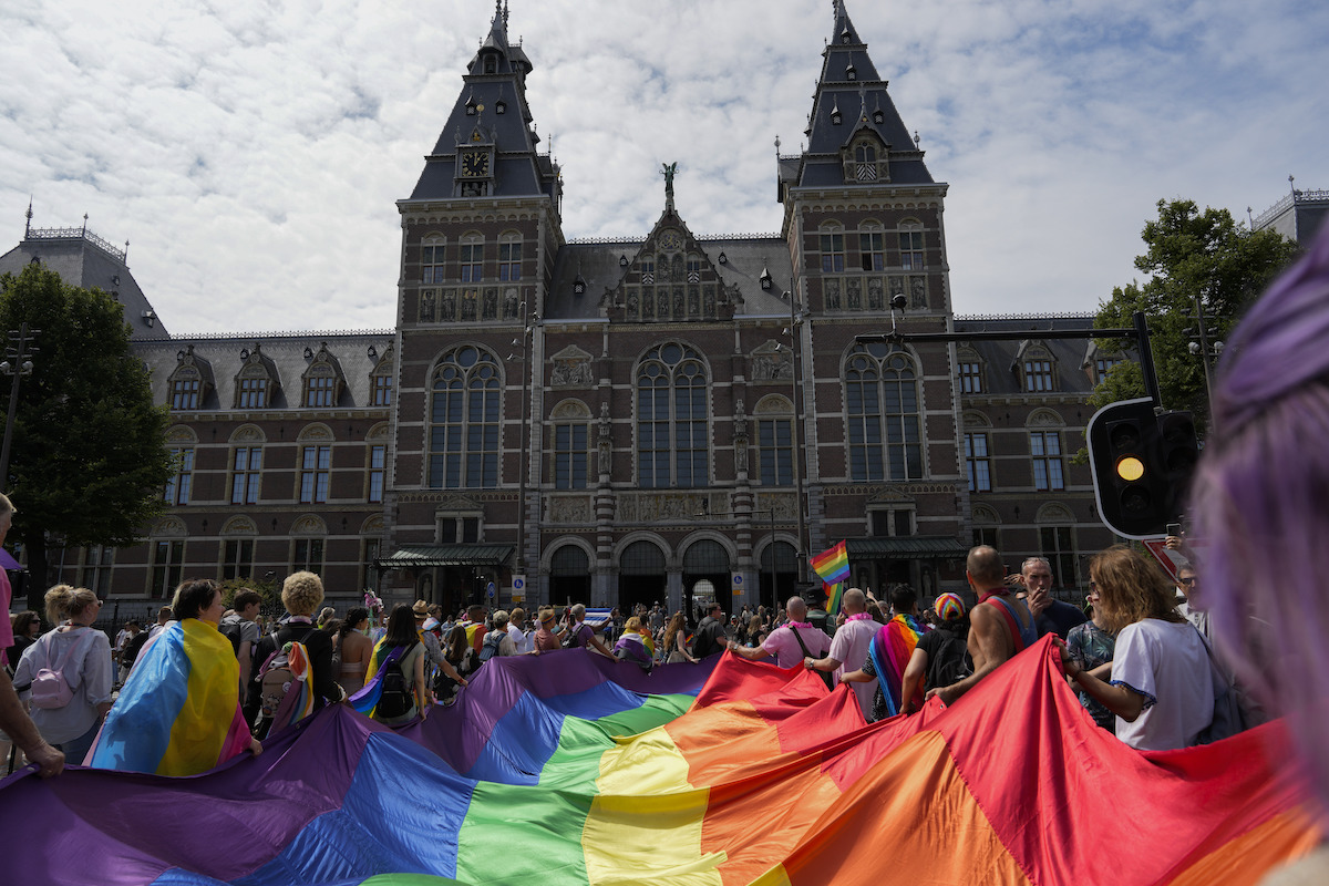 Netherlands Gay Pride parade in Amsterdam, 7-30-2022