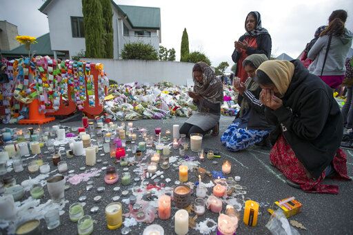 New Zealand mosque shooting memorial