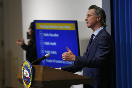 Newsom budget presser May 2020