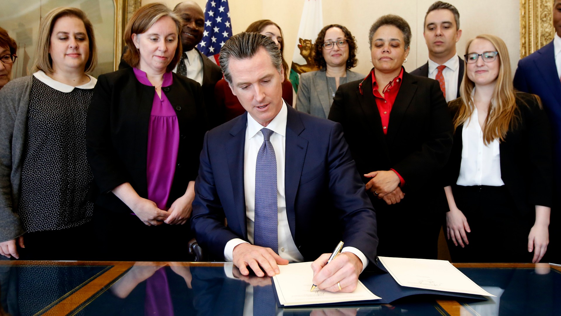 Gavin Newsom halts executions