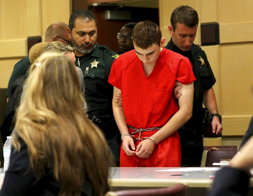 Nikolas Cruz status hearing in court Feb. 19 2018