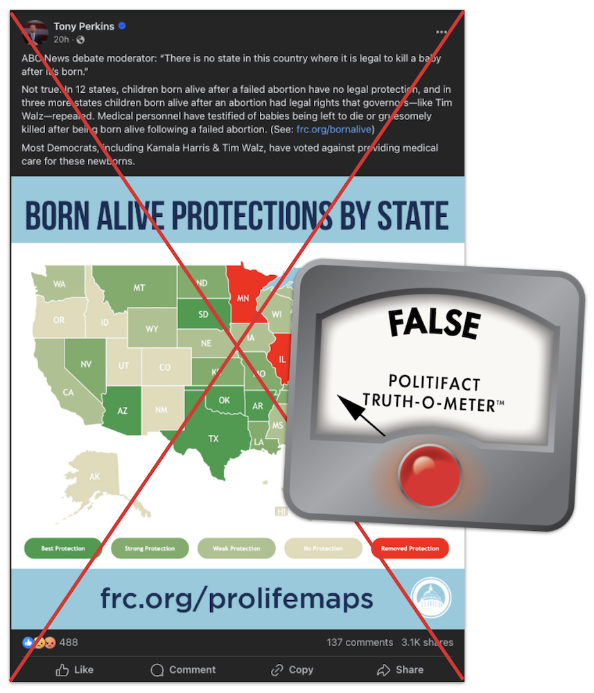 No born alive legal protections claim graphic