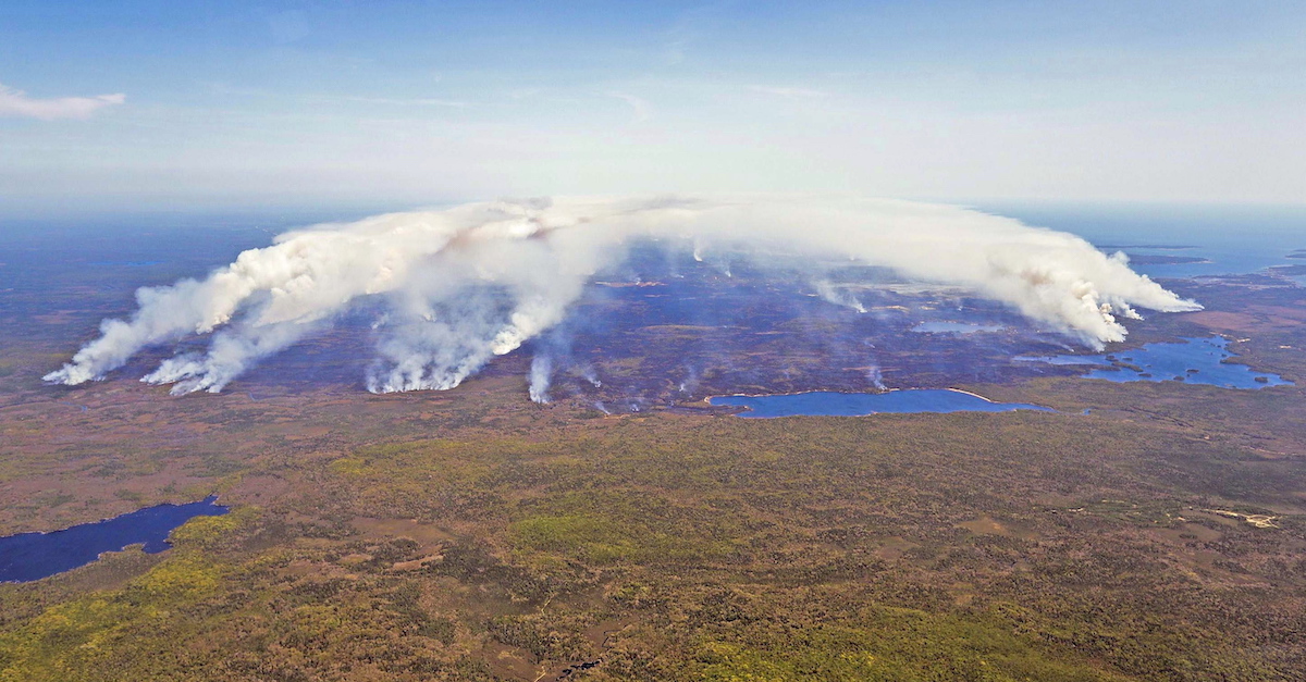 Nova Scotia Canada wildfires May 2023