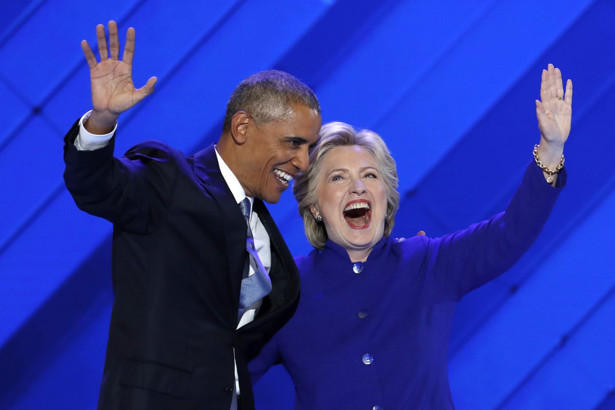 Hillary and Barack DNC night 3