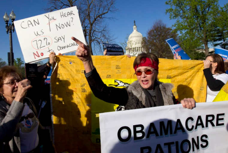 Obamacare protesters 2012