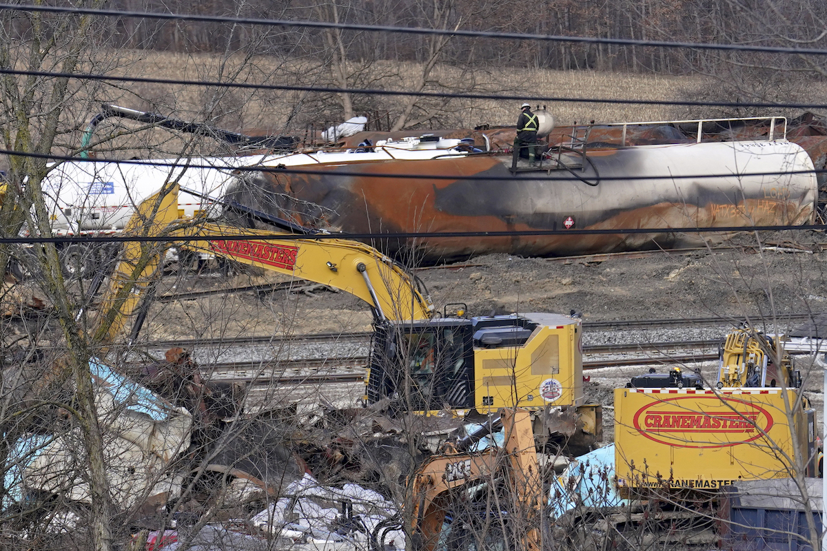 Ohio train tank cars Feb 21