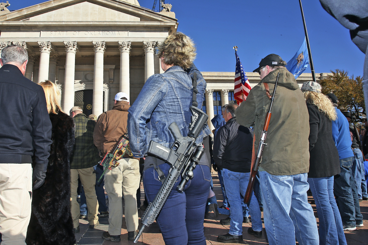 Oklahoma permitless carry rally 11-1-19