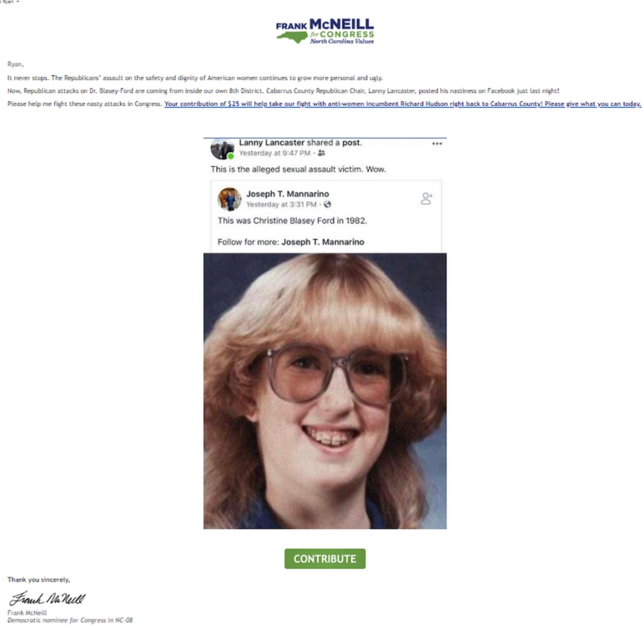 Larger photo of fake blasey ford