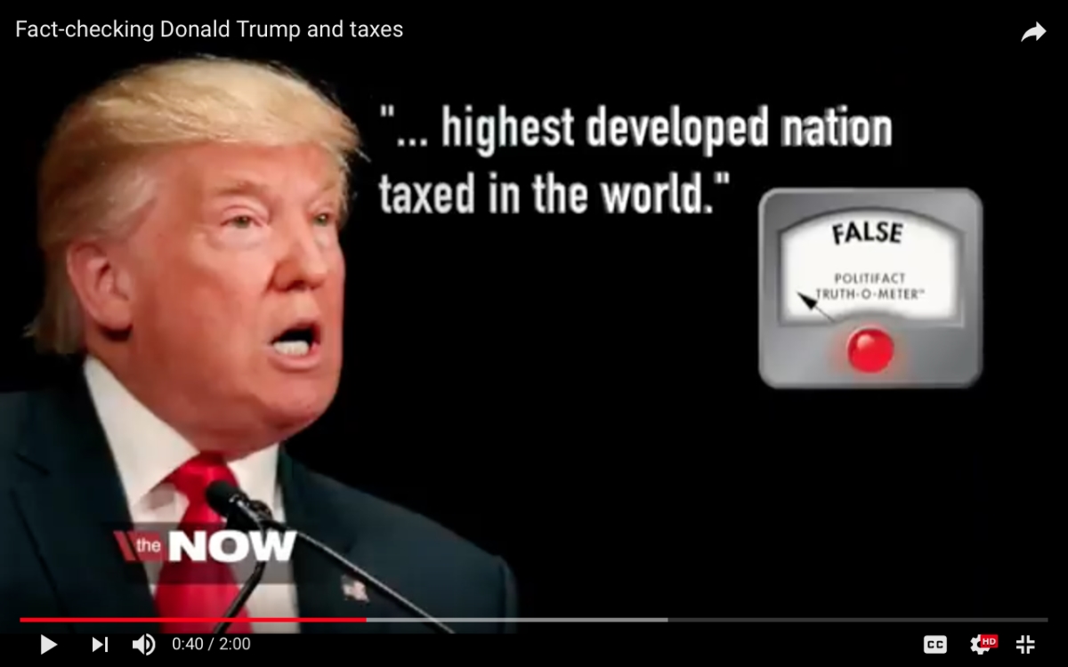 More headlines now taxes