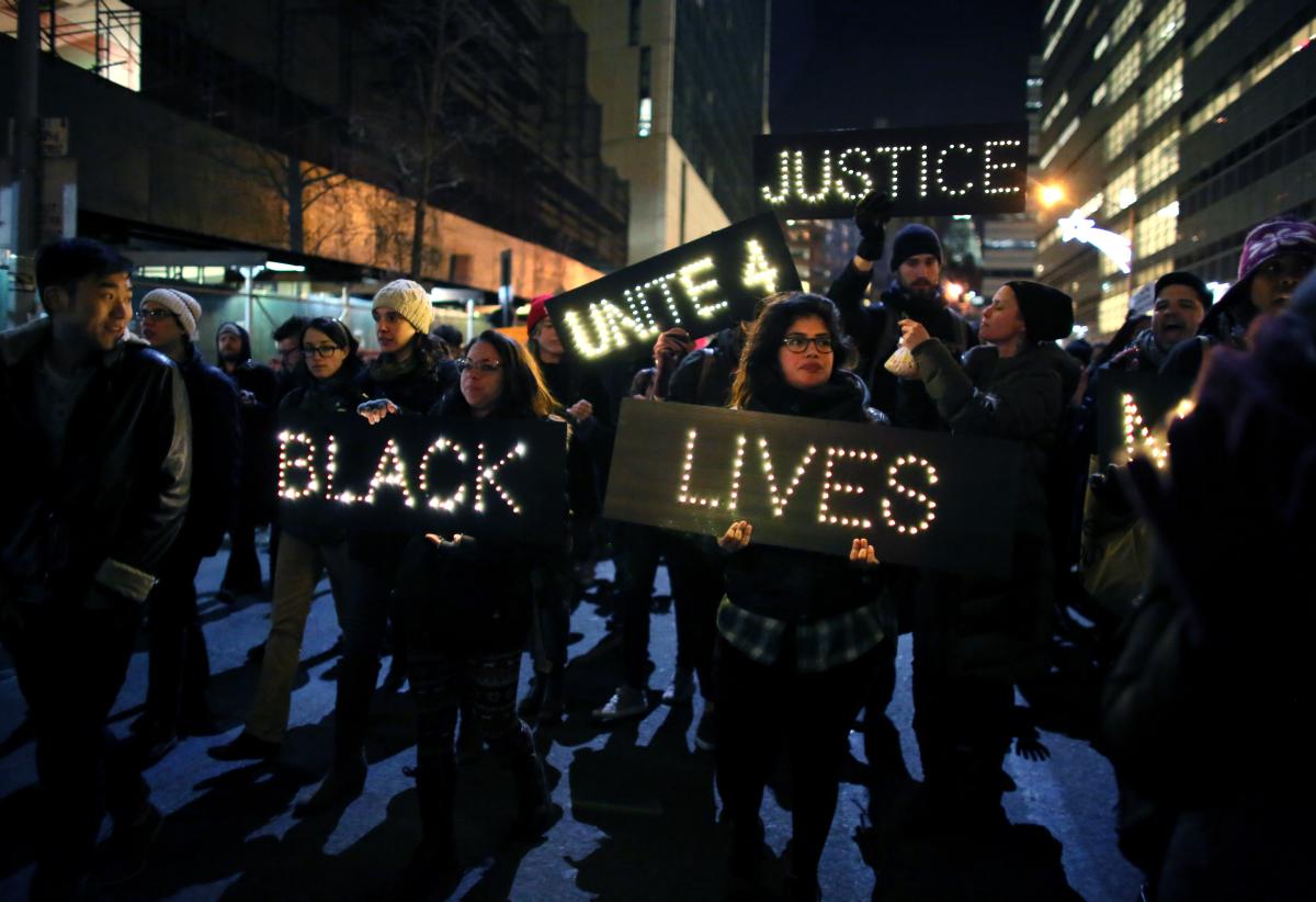Black lives protest