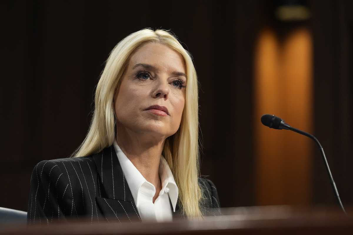 Pam Bondi sits for questions in Senate confirmation hearing in Washington, 1-15-2025