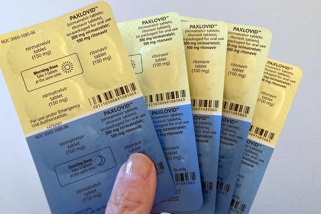 Paxlovid tablets in New York, 8-1-2022