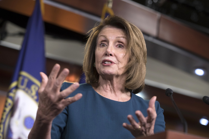 Nancy Pelosi AP photo Sept 2017