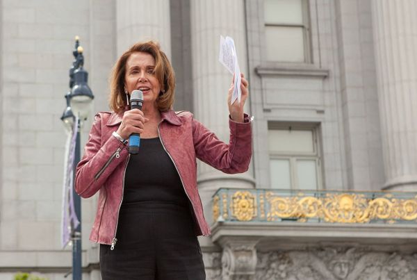Pelosi tax march