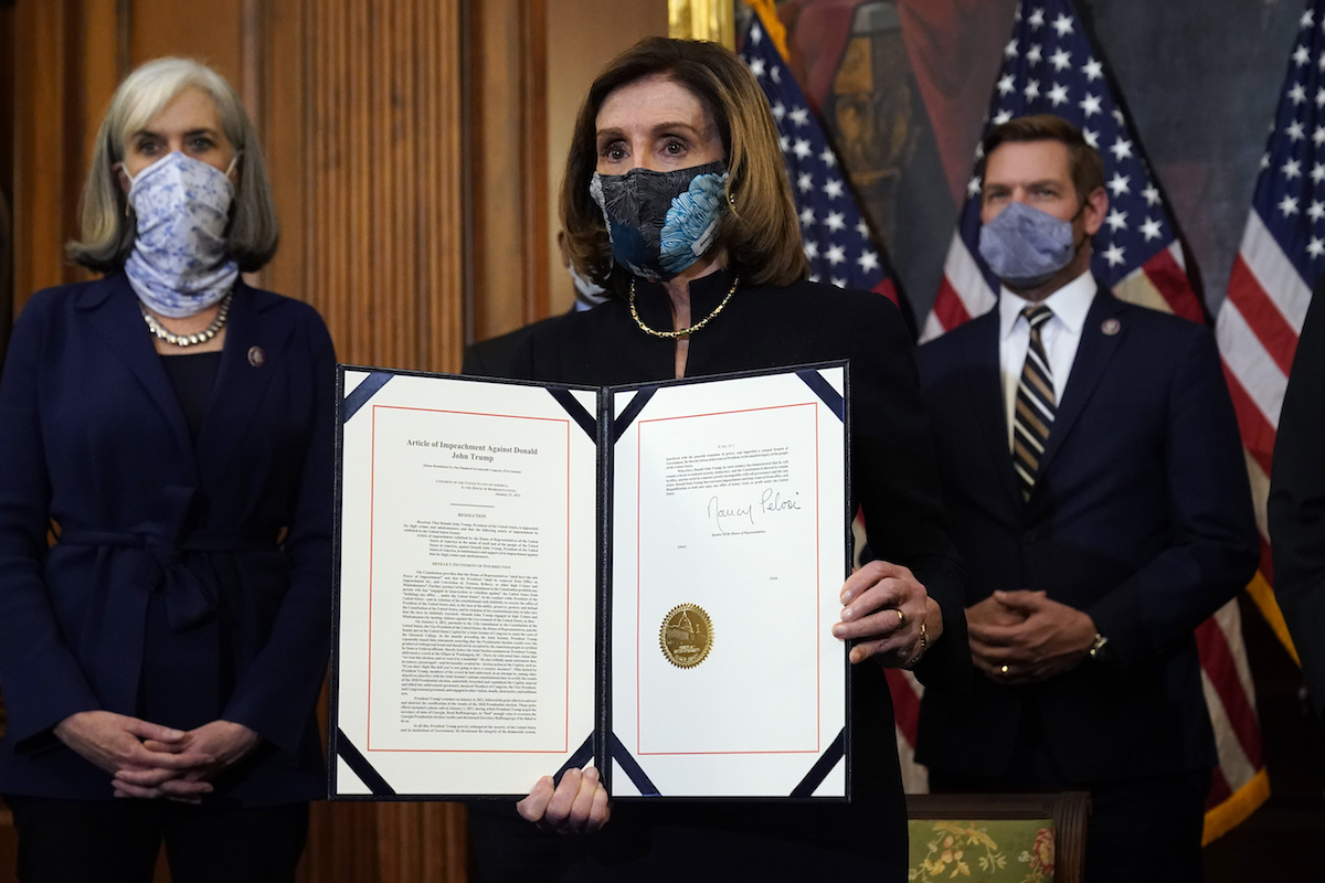Pelosi with second impeachment article