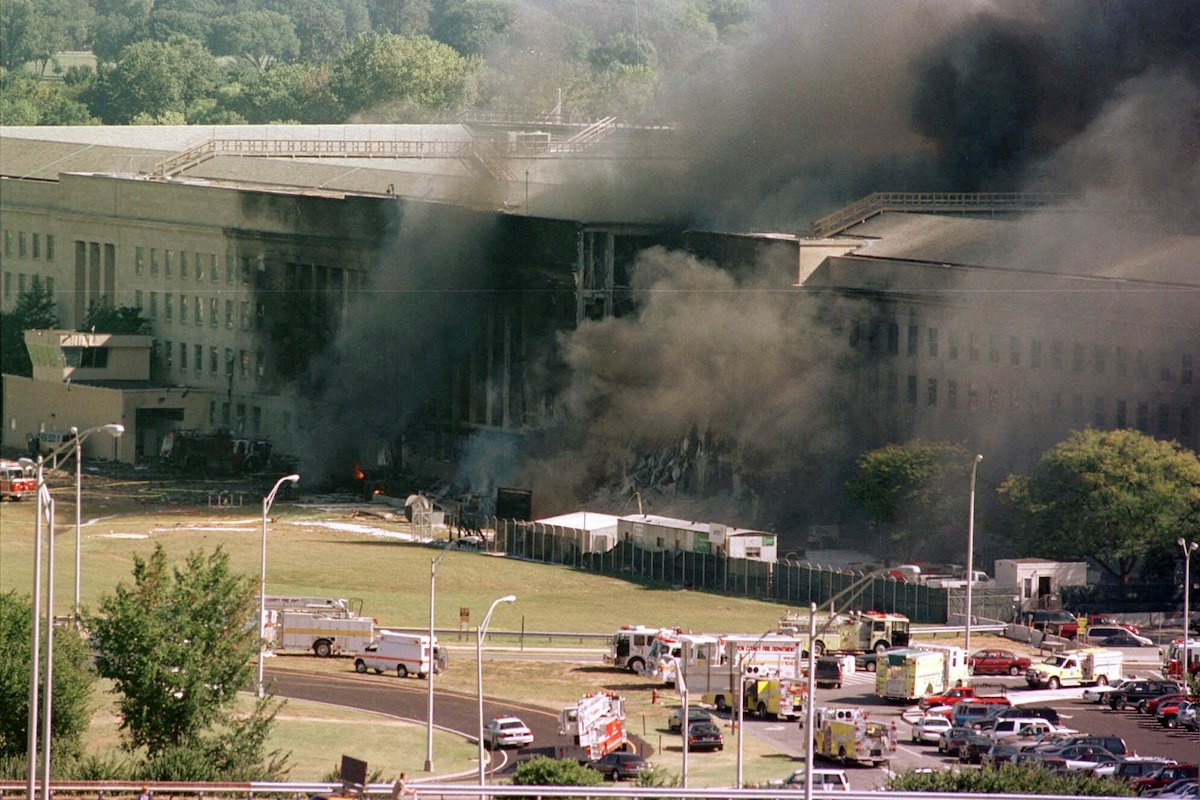 Pentagon impacted after 9/11 attack