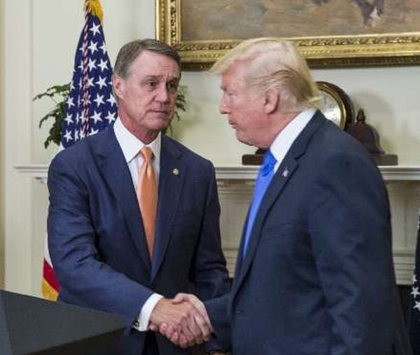 Perdue and Trump