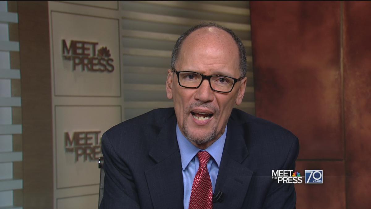 Tom Perez by himself