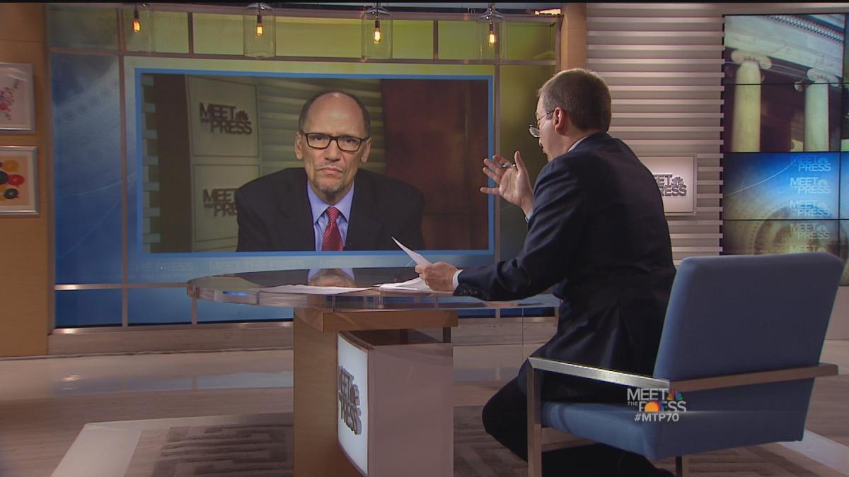 Tom perez with Chuck